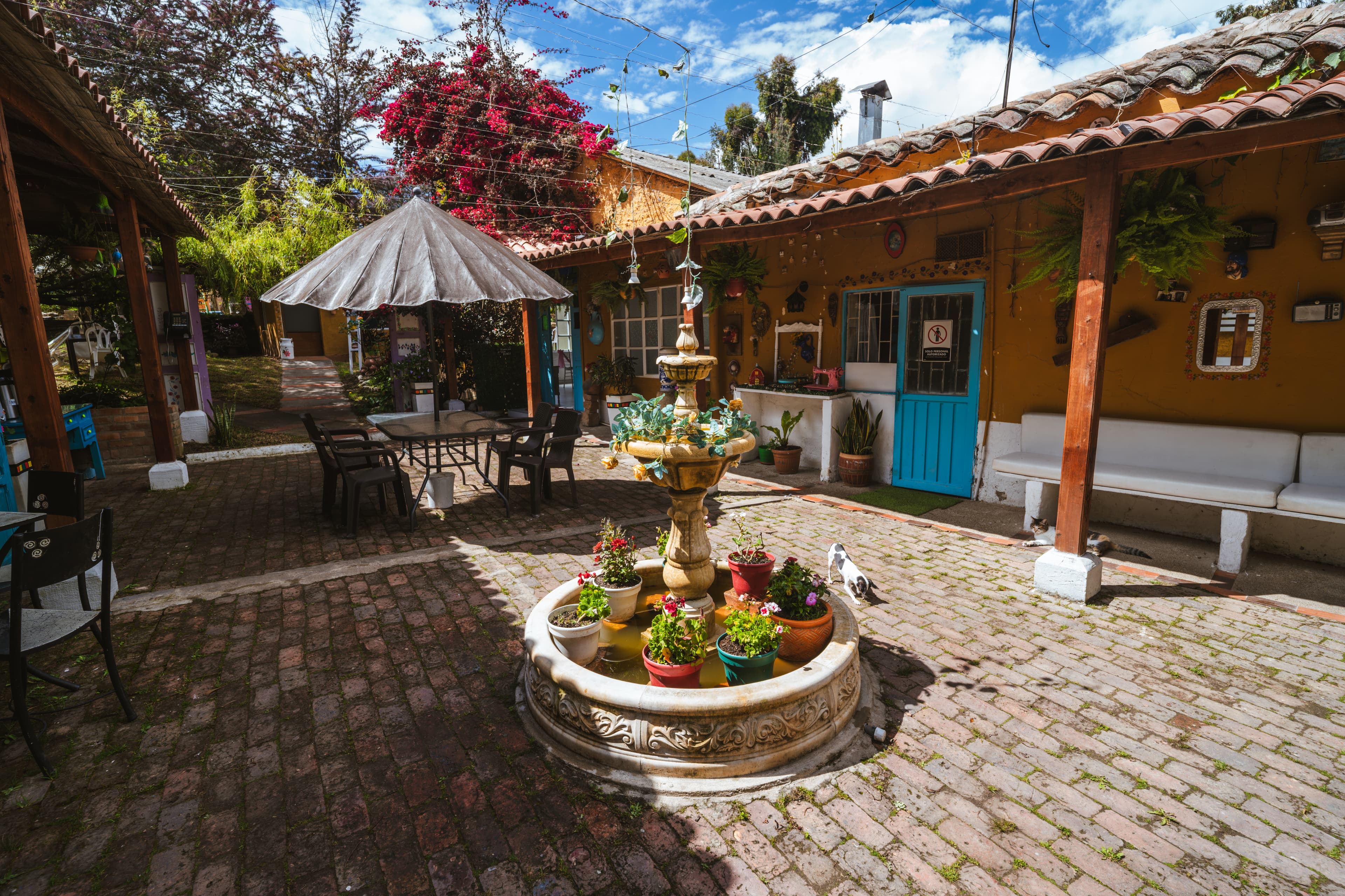 Vista del exterior de La Casa Campestre